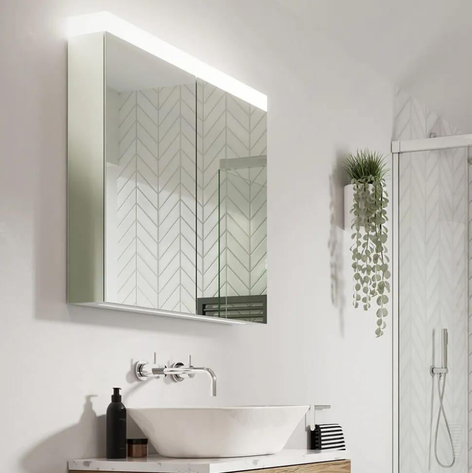 Crosswater MPRO 3 Hole Wall Mounted Basin Mixer Tap