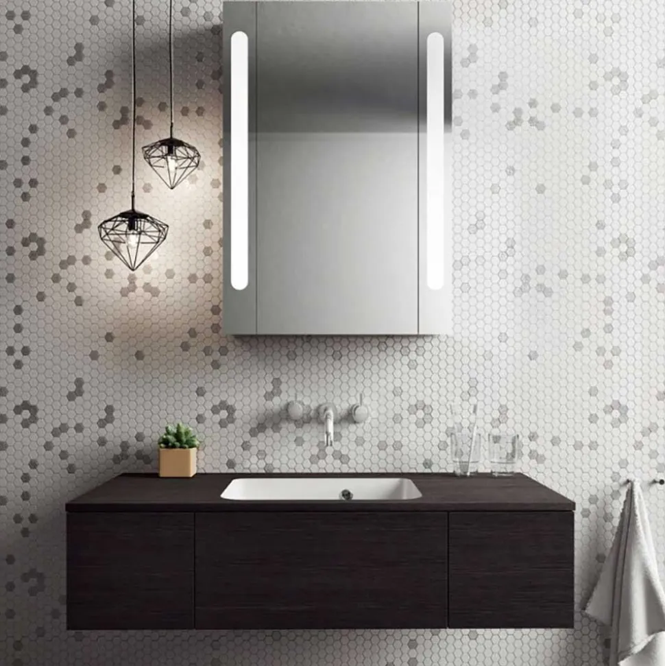 Crosswater MPRO 3 Hole Wall Mounted Basin Mixer Tap