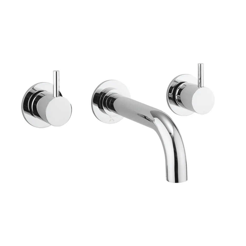 Crosswater MPRO 3 Hole Wall Mounted Bath Filler Tap