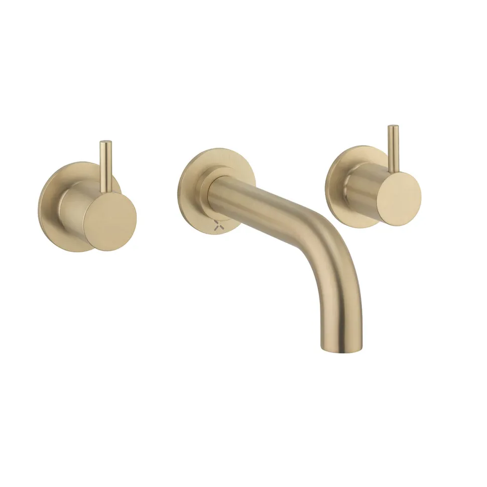 Crosswater MPRO 3 Hole Wall Mounted Bath Filler Tap
