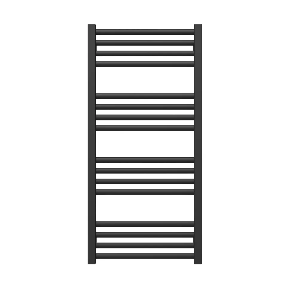 Crosswater MPRO Matt Black Heated Towel Rail