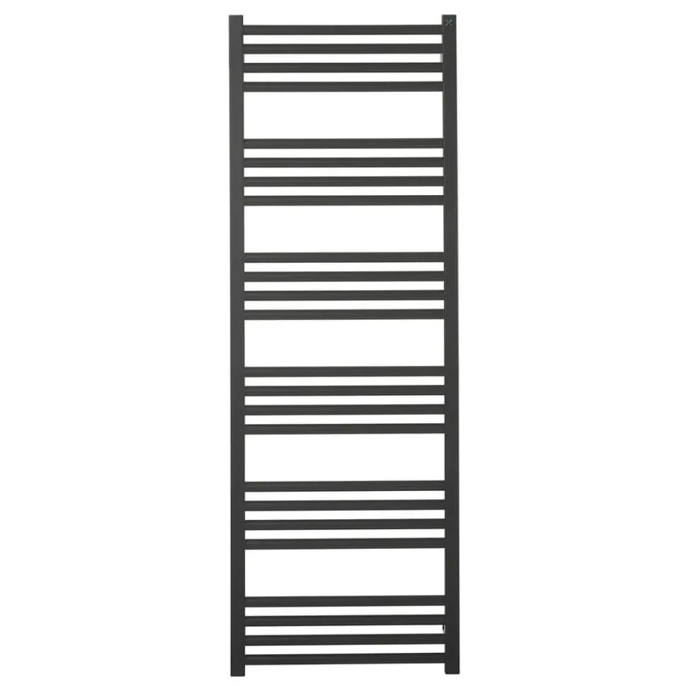 Crosswater MPRO Matt Black Heated Towel Rail