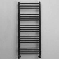 Crosswater MPRO Matt Black Heated Towel Rail