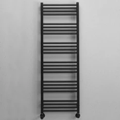 Crosswater MPRO Matt Black Heated Towel Rail