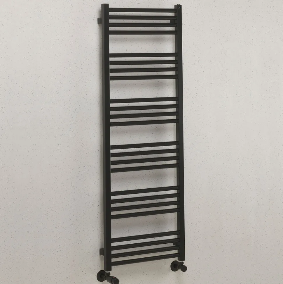 Crosswater MPRO Matt Black Heated Towel Rail