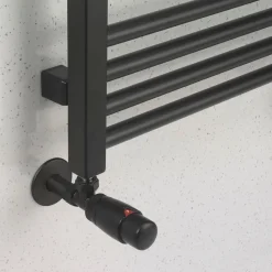 Crosswater MPRO Matt Black Heated Towel Rail
