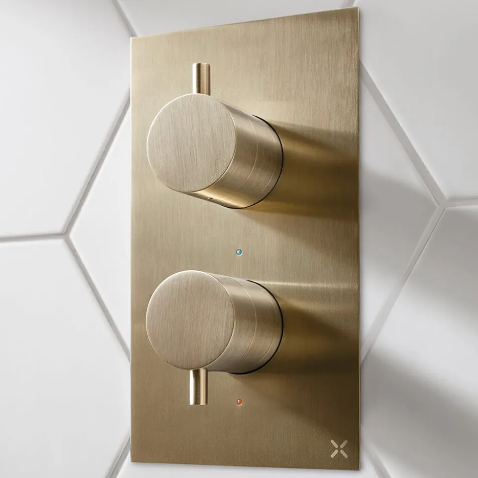 Crosswater MPRO 2 Outlet 2 Handle Shower Bundle