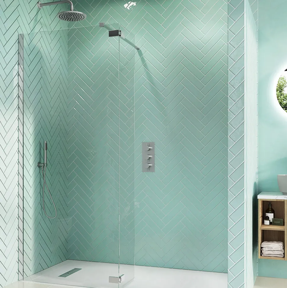 Crosswater MPRO 2 Outlet 3 Handle Shower Bundle
