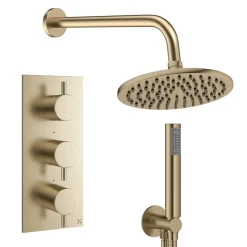 Crosswater MPRO 2 Outlet 3 Handle Shower Bundle