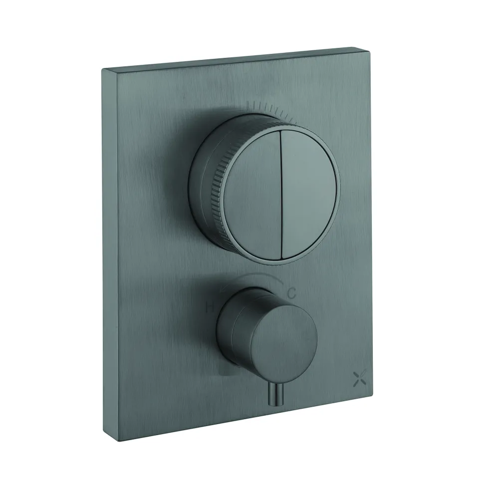 Crosswater MPRO Push 2 Outlet Concealed Valve with Crossbox Technology