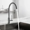 Crosswater MPRO Single Lever Mono Kitchen Mixer Tap - Brushed Stainless Steel