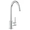 Crosswater MPRO Single Lever Mono Kitchen Mixer Tap - Chrome