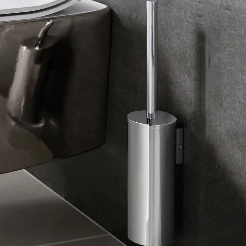 Crosswater MPRO Wall Mounted Toilet Brush Set