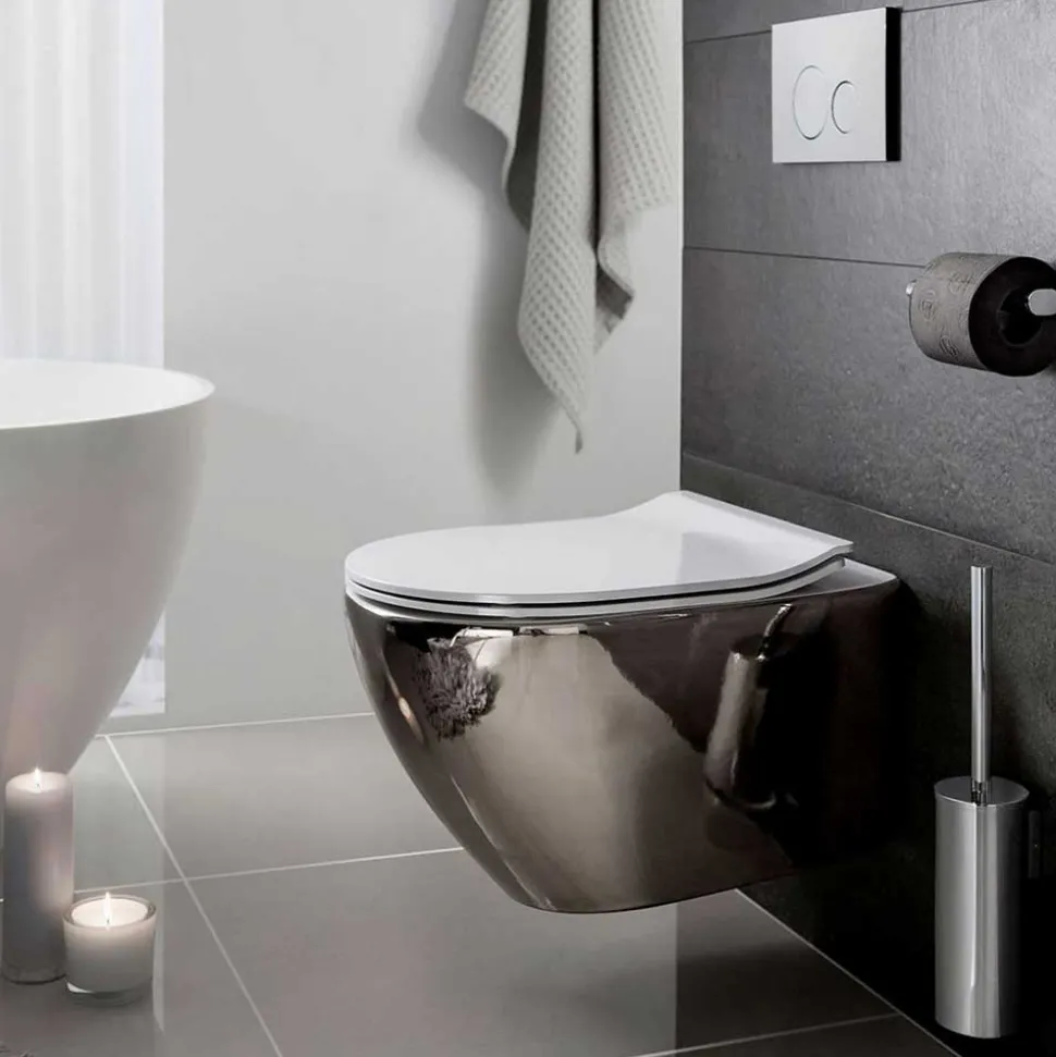 Crosswater MPRO Wall Mounted Toilet Brush Set