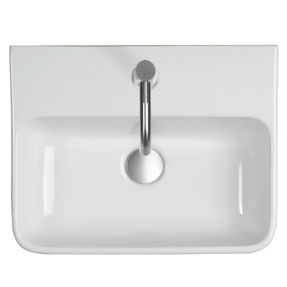 Crosswater Navona Rectangular Countertop / Wall Mounted Basin