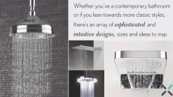 Crosswater Revive Rain & Waterfall Shower Head