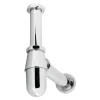 Crosswater Standard Bottle Trap with 400mm Pipe - Chrome