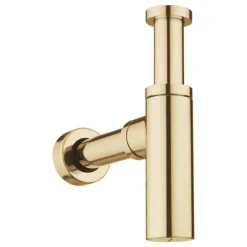 Crosswater Union Bottle Trap - Brushed Brass