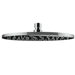 Crosswater Union 250mm Fixed Shower Head - Brushed Black Chrome
