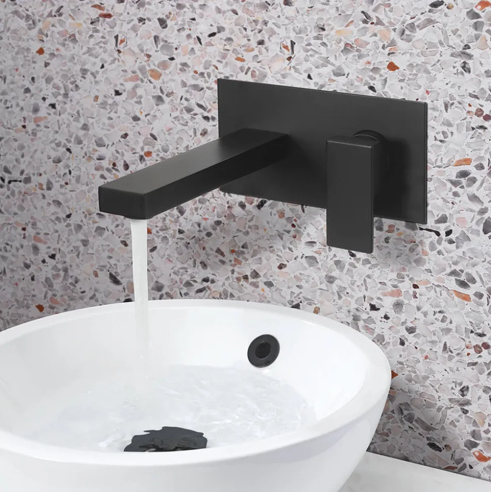 Crosswater Verge 2 Hole Wall Mounted Basin Mixer Tap
