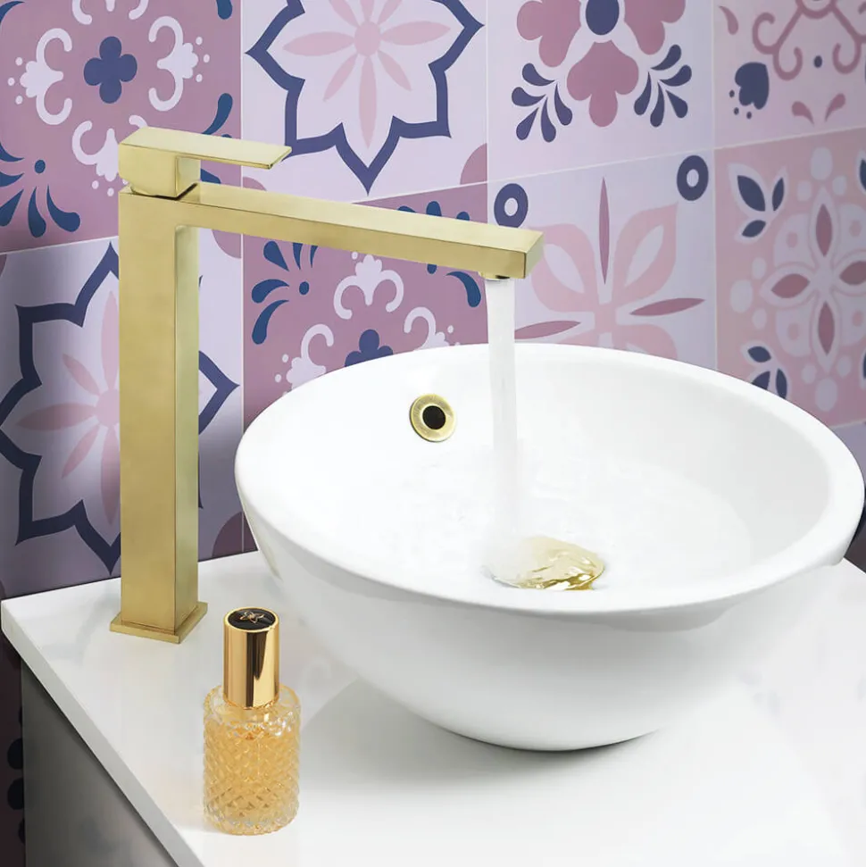 Crosswater Verge Tall Basin Monobloc Mixer Tap