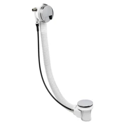 Crosswater VS Slimline Extended Bath Pop-Up Waste with Filler - 100cm