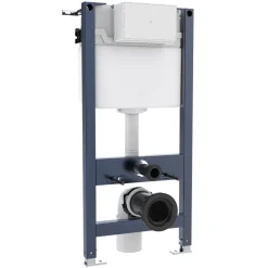 Crosswater Wall Hung 980mm Height Support Frame with Dual Flush Cistern