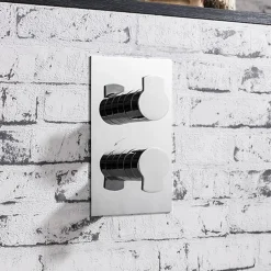 Crosswater Wisp 2 Outlet 2 Handle Concealed Thermostatic Shower Valve