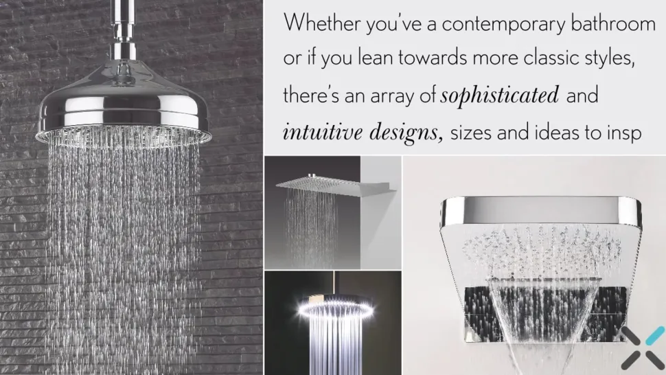 Crosswater Zion 300mm Fixed Shower Head