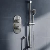 Dahlia Concealed Thermostatic Shower Valve & Slide Rail Kit