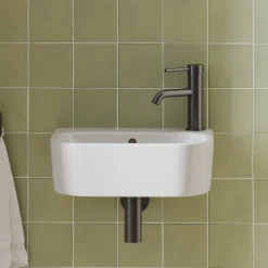 Daisy Wall Hung Cloakroom Basin - 360 x 250mm