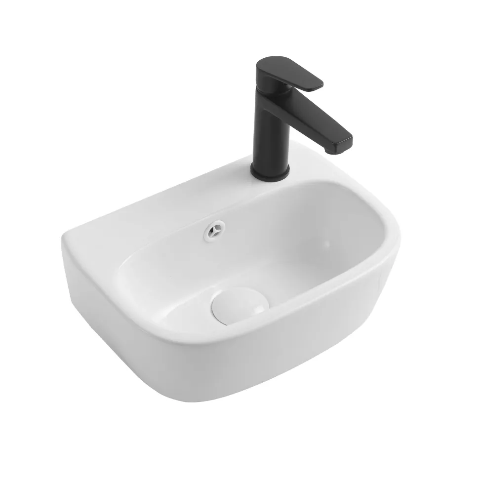 Daisy Wall Hung Cloakroom Basin - 360 x 250mm