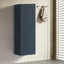 Drench Groove 900mm Fluted Wall Mounted Tall Cabinet