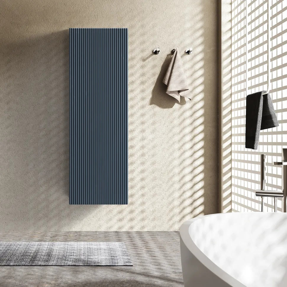 Drench Groove 900mm Fluted Wall Mounted Tall Cabinet