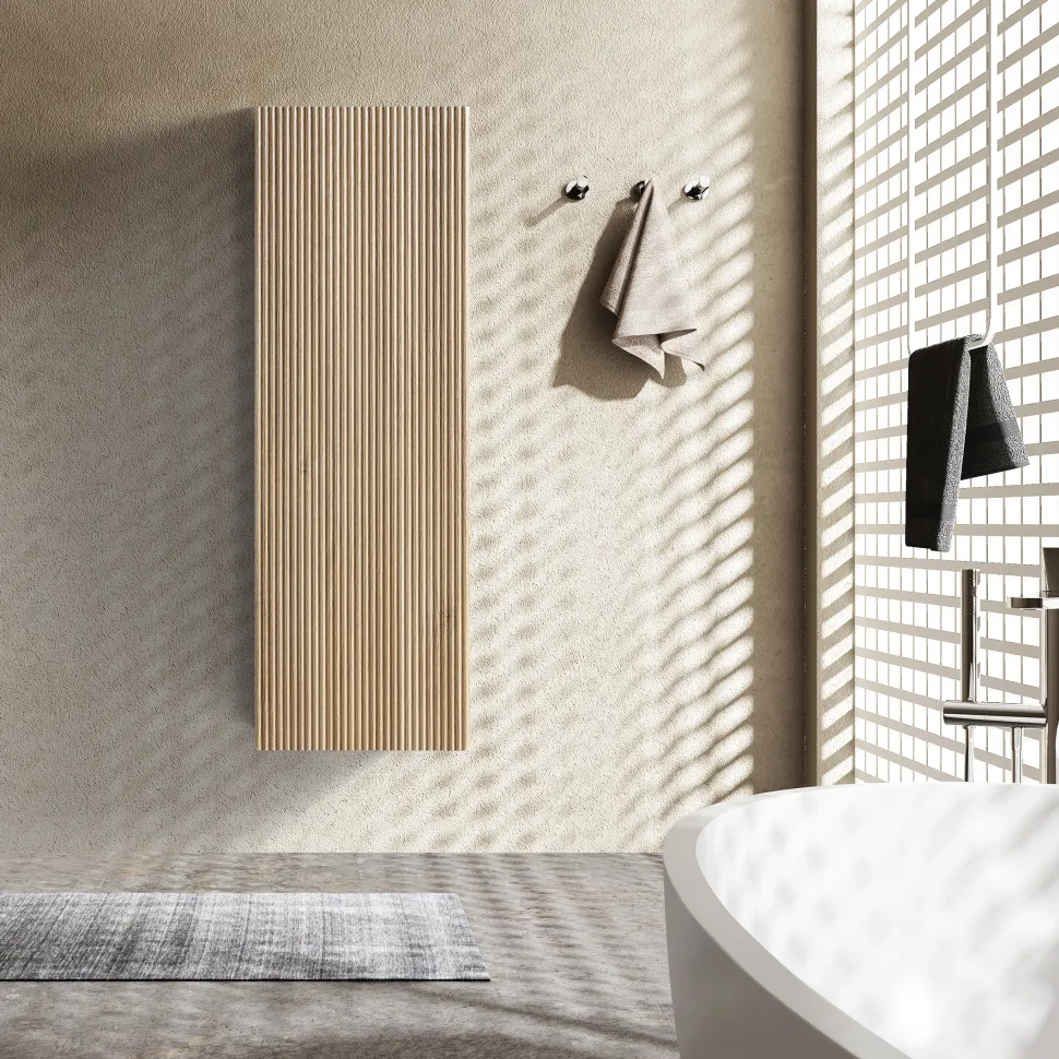 Drench Groove 900mm Fluted Wall Mounted Tall Cabinet