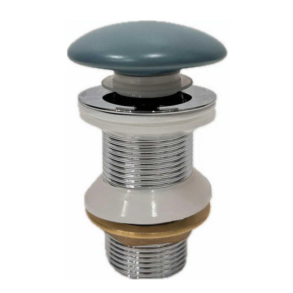 Drench Hue Ceramic Unslotted Clicker Basin Waste