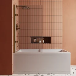 Drench Keyhole Shower Bath & Shower Screen