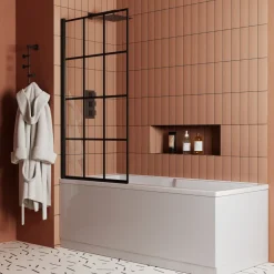 Drench Keyhole Shower Bath & Shower Screen