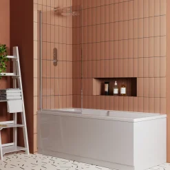 Drench Keyhole Shower Bath & Shower Screen