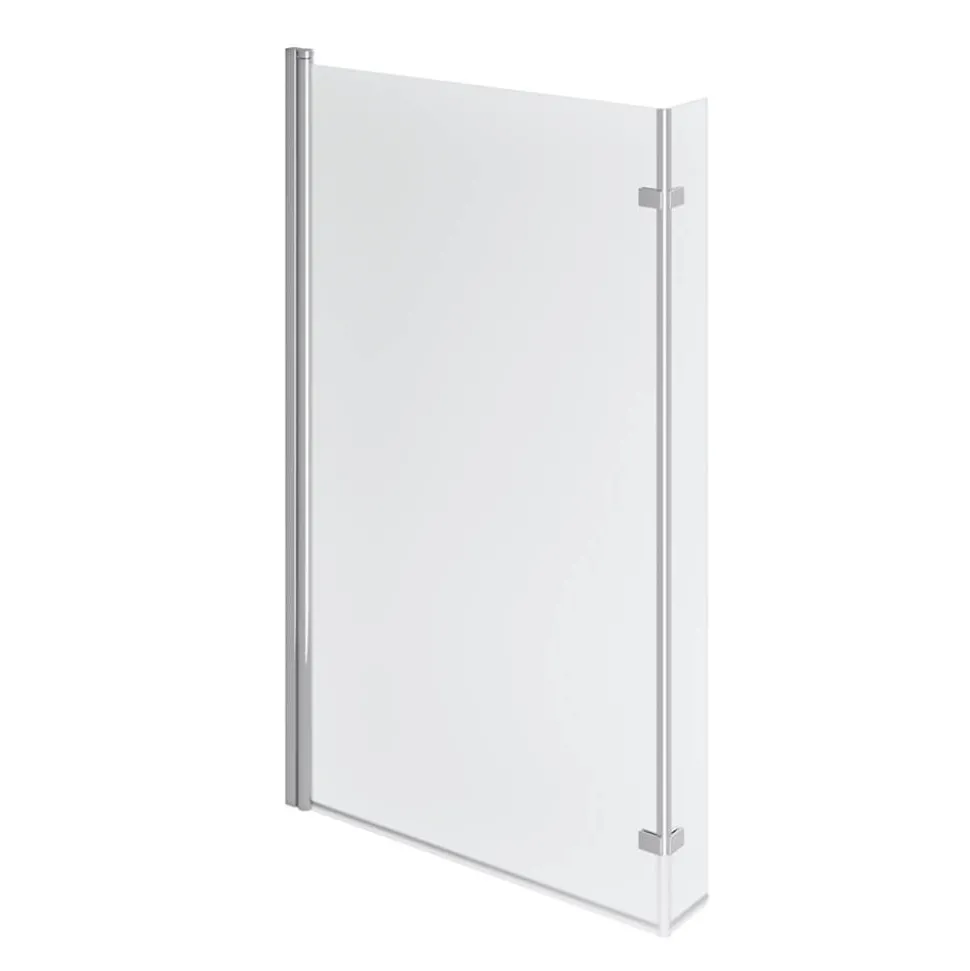 Drench L Shaped Shower Bath with Panel and Shower Screen - 1700mm