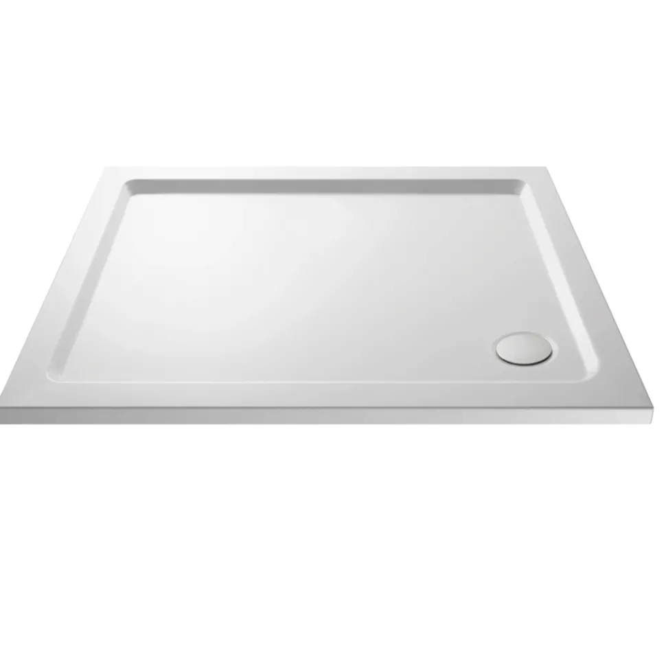 Drench MineralStone 40mm Low Profile Square Shower Tray