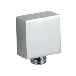 Drench Modern Square Chrome-Plated Solid Brass Outlet Elbow