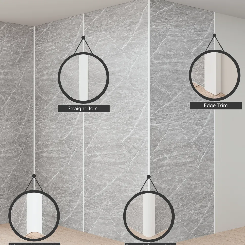 Drench Naturals Bathroom Wall Panel Trim