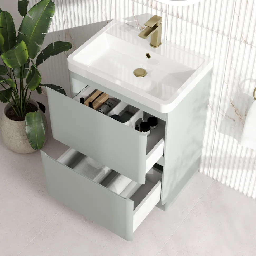 Drench Origin 600mm Floorstanding Vanity Unit & Basin