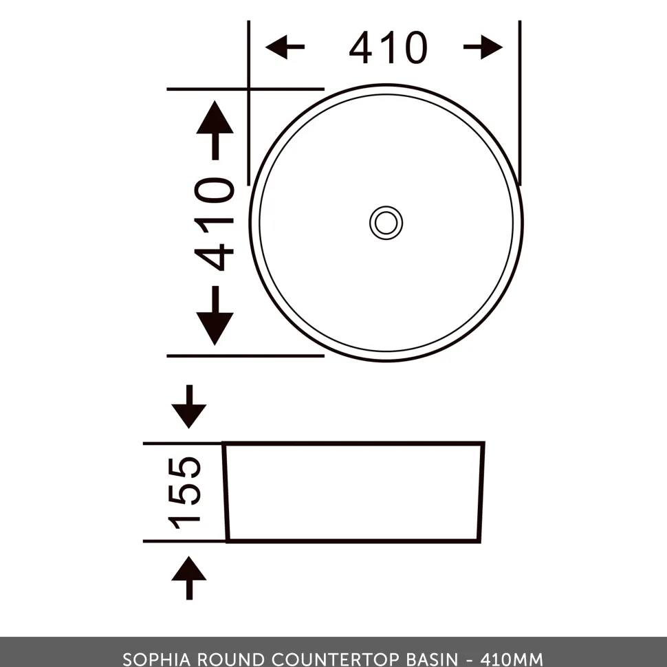 Drench Origin 900mm Floorstanding Vanity Unit & Countertop