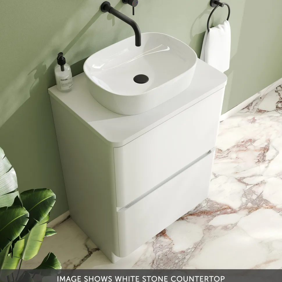Drench Origin 600mm Floorstanding Vanity Unit & Countertop