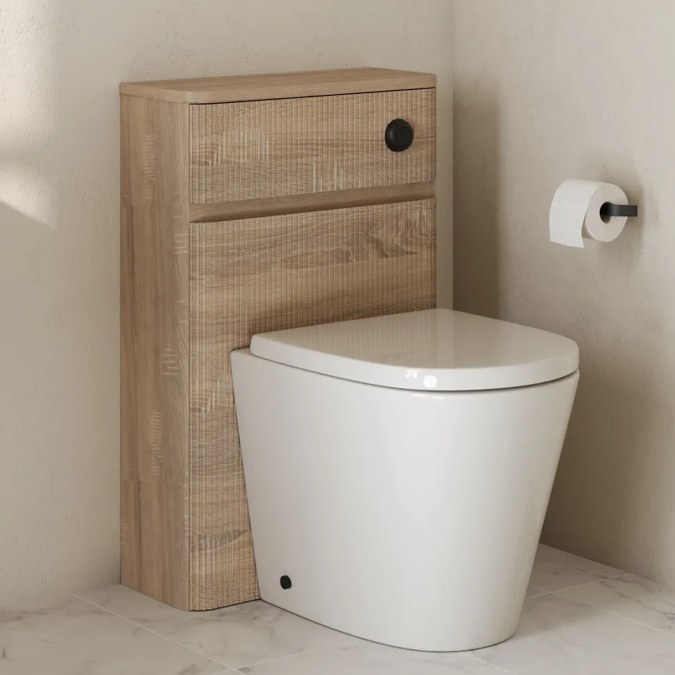 Drench Origin 500mm Fluted Back To Wall WC Unit