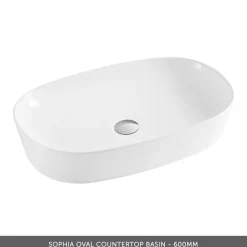 Drench Origin 900mm Fluted Wall Mounted Vanity Unit & Countertop