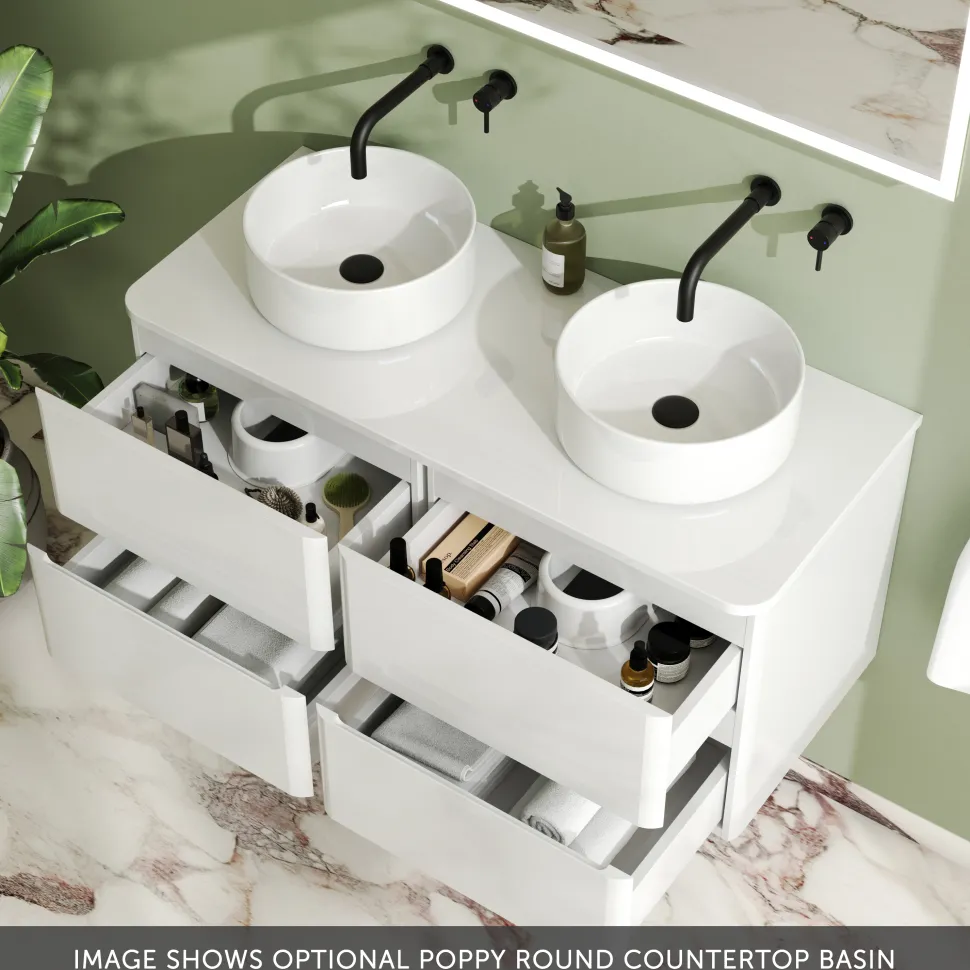 Drench Origin 1000mm Wall Mounted Vanity Unit & Countertop