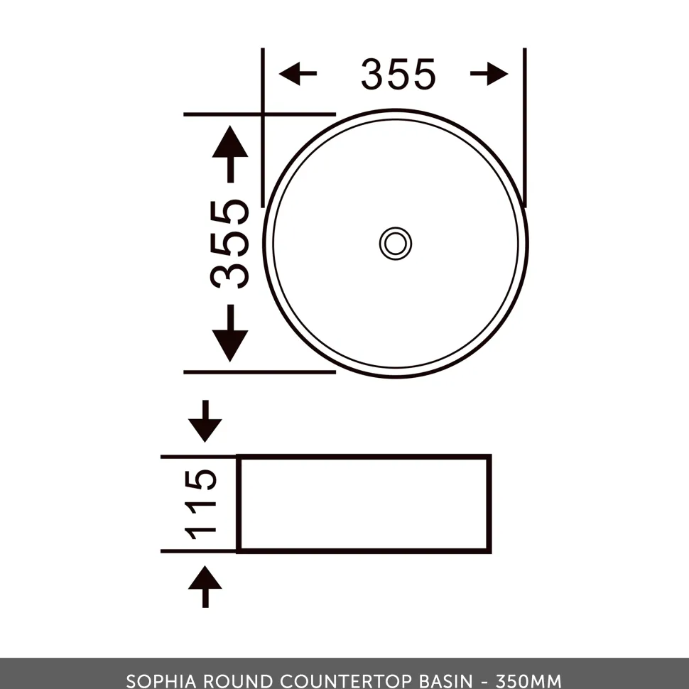 Drench Origin 600mm Wall Mounted Vanity Unit & Countertop